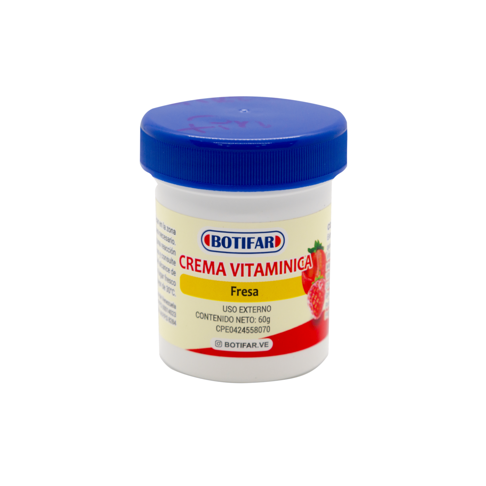 CREMA VITAMINICA FRESA 60 GR