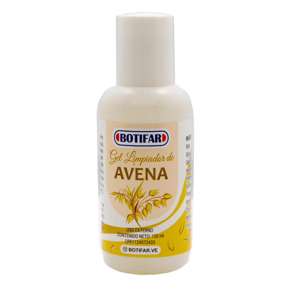GEL LIMPIADOR DE AVENA X 120 ML