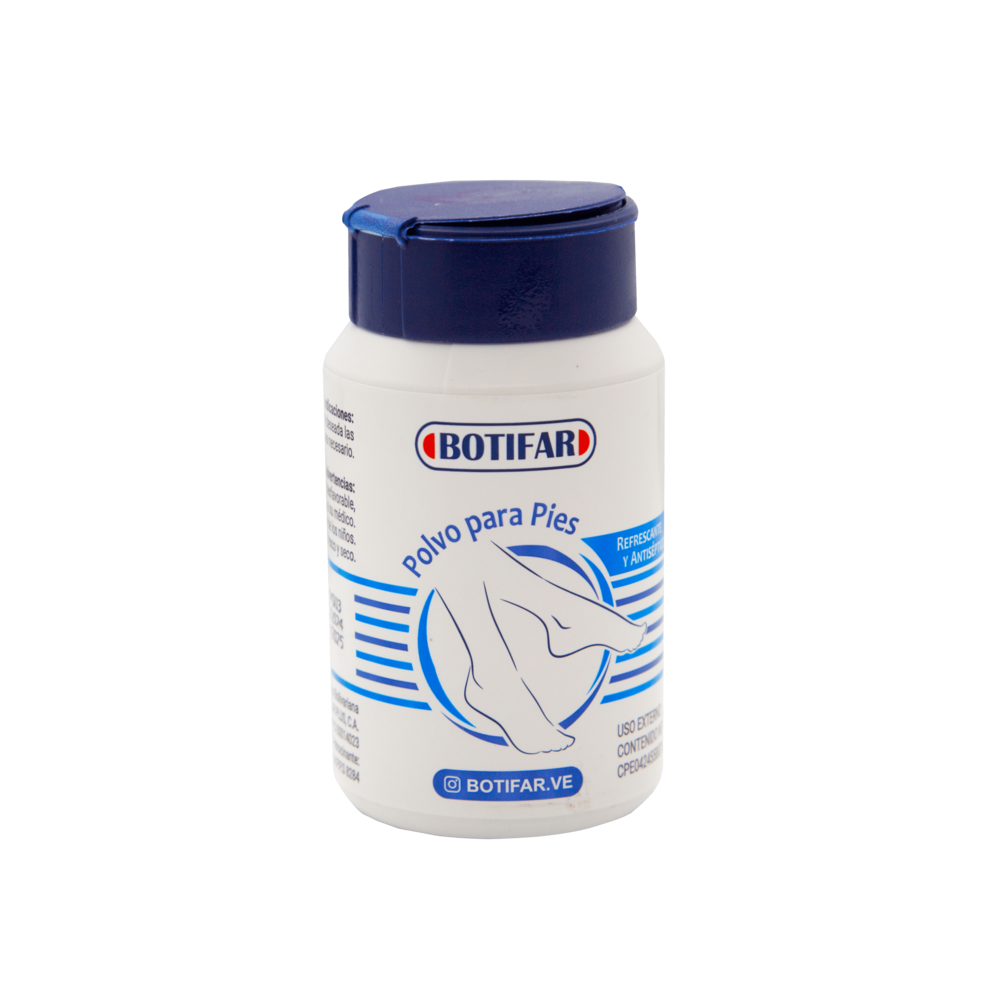 POLVO DESODORANTE PARA PIES X 60 GR